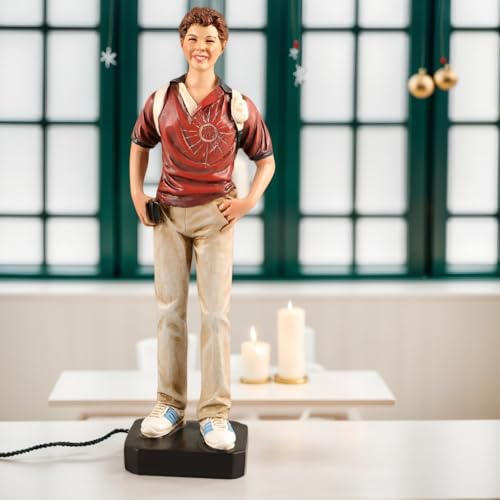 Estatua bendita de Carlo Acutis 7 pulg Resina decorativa religiosa miniatura 2