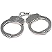 VIPERTEK Double Lock Steel Police Edition Professional Grade Handcuffs (Silver)