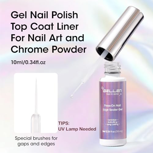 GELLEN Top Coat Gel para Uñas sin Limpieza miniatura 2