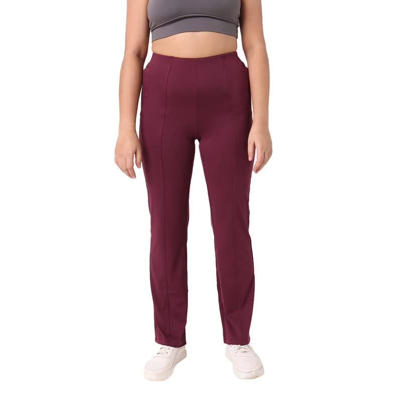 Image of BlissClub Women High Rise Straight Pants