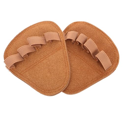Toyvian 2 Piezas Guantes de Gimnasio Antideslizantes para Levantamiento de Pesas Soporte Estable y Tejido Transpirable, Ideales para Entrenamiento en Casa y Fitness