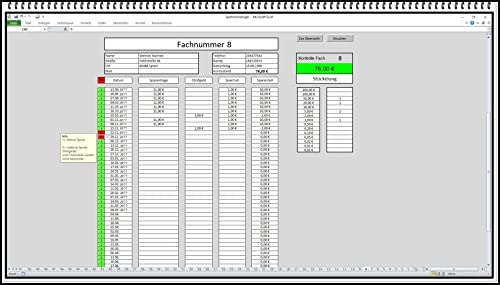 Preisvergleich Produktbild Software Sparfach Manager Sparverein Sparclub Sparclubmanager für Sparfächer Sparfachmanager Sparkasten Vereinssparen