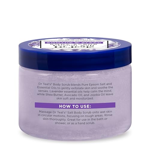 Dr Teal'S Pure Epsom Salt Body Scrub, Soothe & Sleep With Lavender Essential Oils thumb #8