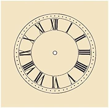 Roman Shaker Style Square Metal Dial