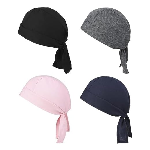 LSCUYZ 4 piezas Bandana, bandana deportiva, gorras deportivas para exteriores de secado rápido, que absorben la humedad, transpirables, gorras anti-UV, adecuadas para bicicleta y andar en motocicleta