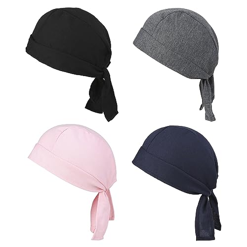 TNSRAY 4 Pcs Sports Bandana Cap Bandana Kopftuch Fahrrad Kopfbedeckung...