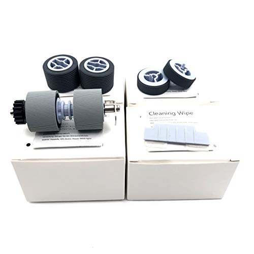 OKLILI PA03450-K011 PA03450-K012 PA03450-K013 PA03450-K014 Scanner Pick Roller Separator Roller Set Brake Roller Compatible with Fujitsu fi-5950 fi-5900C fi-5900