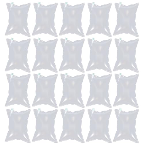 VILLCASE 100 Sacs Gonflables 30X40Cm Coussin À Bulles D'Air Film Emballage Protection Anti-Choc Pour Colis Fragiles Expédition Efficace