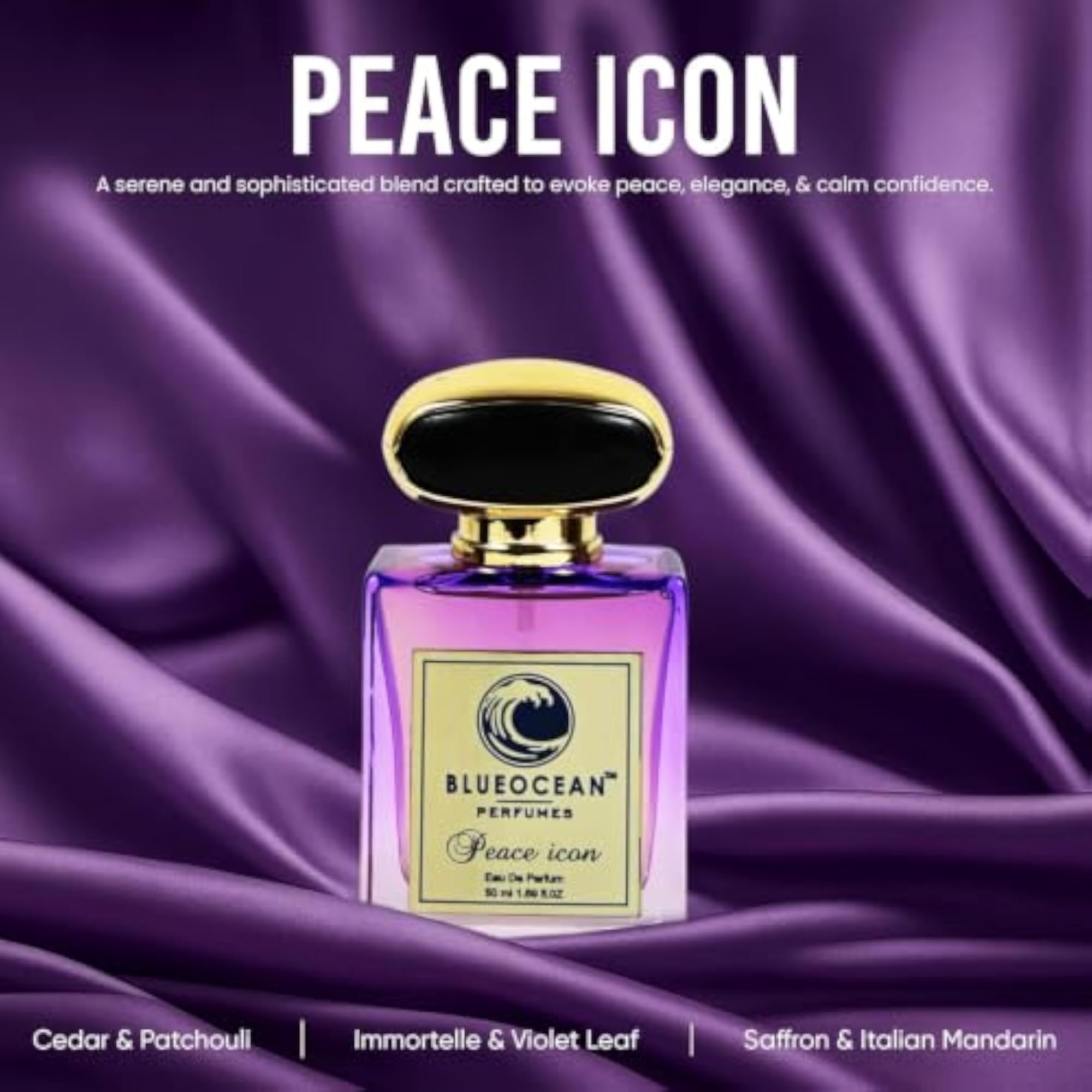 Perfumes Peace Icon Eau De Parfum, Premium Fragrance
