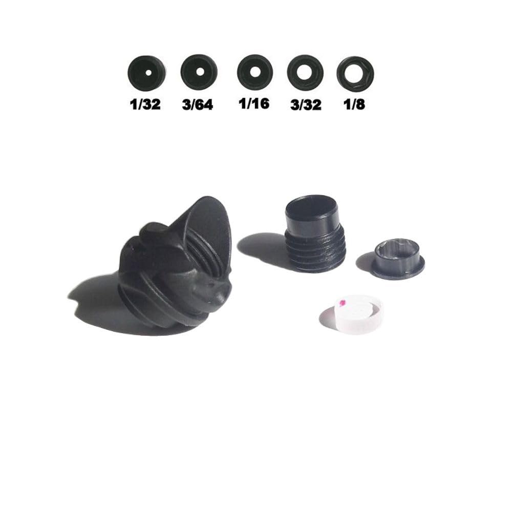 Peep Sight da tiro con l'arco per arco compound Nucleo interno intercambiabile in lega di alluminio con visiera Peep Hoody Arco compound