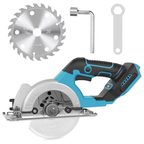 Kachiari マルノコ 充電式丸のこ 丸鋸 コードレス 刃経125mm 軽量...