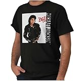 Michael Jackson 'Bad' (Black) T-Shirt (Large)