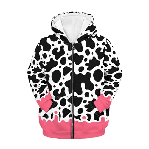 Kids Hoodies Sweatshirt Zip Up Novelty Boys Girls Hoody Jackets Youth Hood with Pocket3