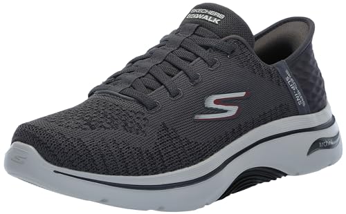 Baskets Go Walk Arch Fit 2.0 Skechers homme 8.5 Wide chaussure marche confort charbon