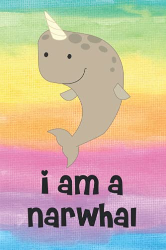 I Am a Narwhal Notebook A5 Paperback Lined