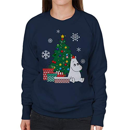 Preisvergleich Produktbild Cloud City 7 Moomin Around The Christmas Tree Women's Sweatshirt