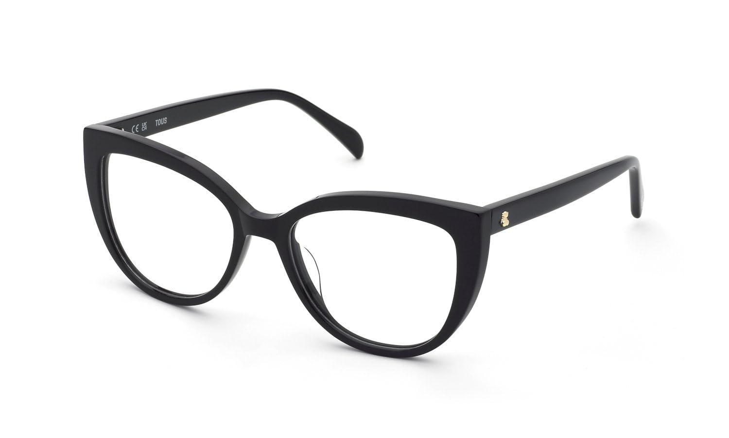 DE RIGO VISION ESPAÑA PLASTIC OPT.FRAME TOUS - MAT: Cellulose acetate_C: SHINY BLACK D: 140x17 / Female