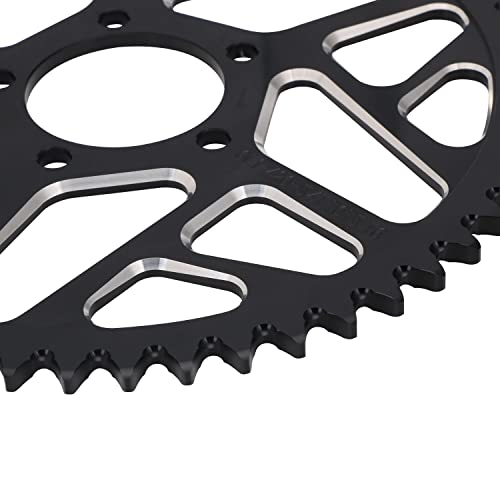 Image of 54T Sprocket CNC for Surron Sur Ron Light Bee X /S Talaria Sting MX3 /R MX4 Talaria XXX X3 E-Ride Pro SS /S Rawrr Mantis Electric Dirt Bike Black