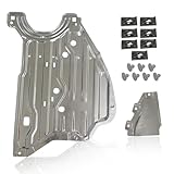 GXARTS 74116TVAA00 Engine Splash Shield Guard Compatible with Honda Accord 2018 2019 2020 2021 2022 Under Car Shield Cover Board with mounting Screws 74116-TVA-A00