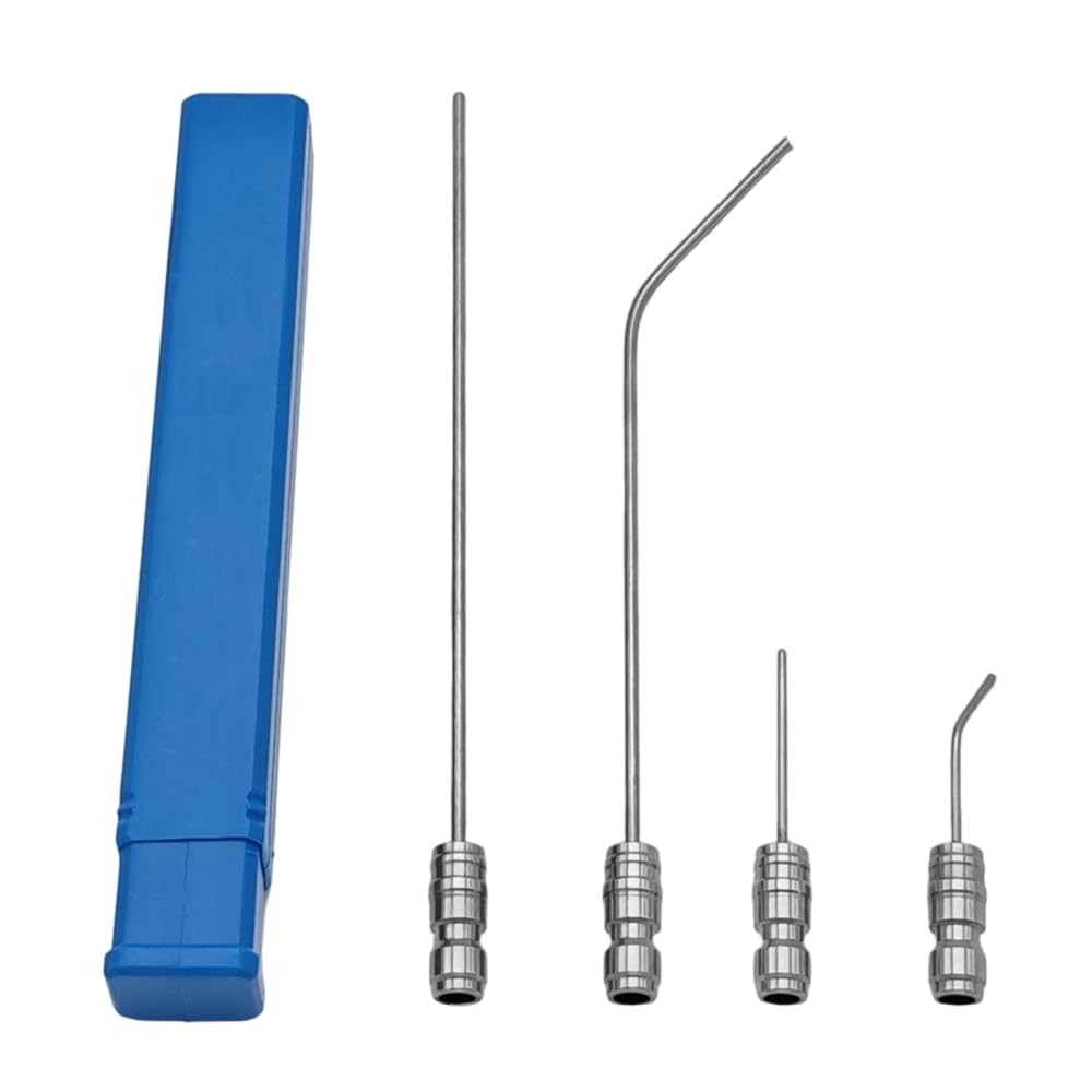 Pressure Washer Needle Nozzle Kit, 4PCS High Pressure Flush Wand Spray Tips with 1/4" Quick Connect for Washing Machine, Water Heater, Appliance