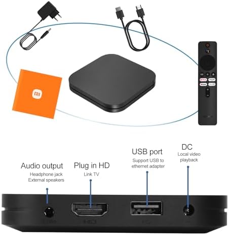Xiaomi Mi TV Box S 2. Nesil, Mi Box S Ultra HD 4K Streaming Media Player, Chromecast'li S 2. Nesil TV Kutusu, Wi-Fi, 2GB RAM + 8GB ROM - Görsel 6