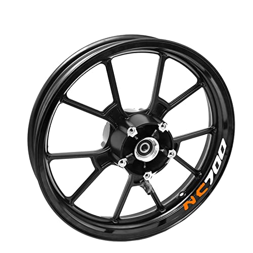 Décalcomanies de roue moto Honda NC700 autocollants jante pneu