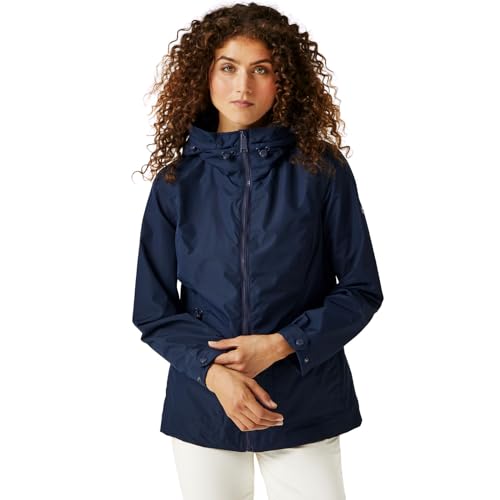 Regatta Womens/Ladies Navassa Waterproof Jacket (14 US) (Navy)