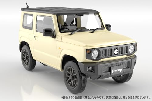 Aoshima JB64 Jimny 2018 Chiffon Ivory Metallic 1:24 miniatura 4