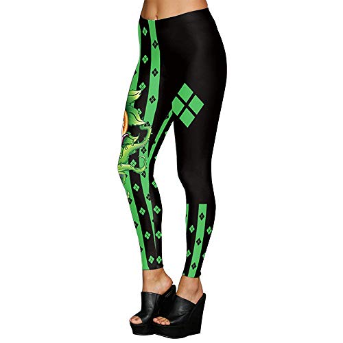 Leggings de yoga de Halloween mallas de compresión que no se bajan al correr