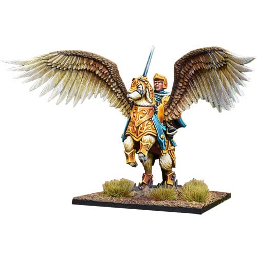 Mantic Games Kings of War 3E: Halfling - General on Winged Aralez