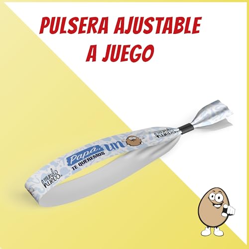 Miniatura 3 de Mundohuevo Taza Cerámica Día Del Padre Papá Te Queremos Incluye Posavasos Y Pulsera Apta Para Microondas Y Lavavajillas 350 Ml, Taza Divertida Para Papá Te Queremos