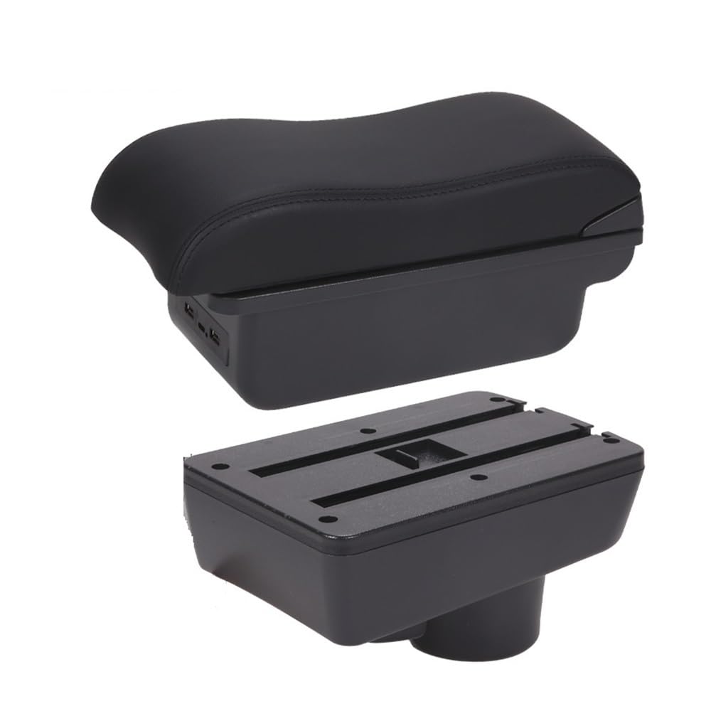 Aierdeyp B2 Black Line 3Usb Car Armrest Box For Opel For Corsa F 2019-2026