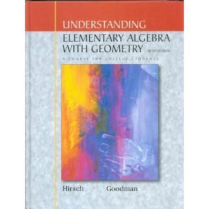 Understanding Elementary Algebra with Geometry 5th (Fifth) Edition ...