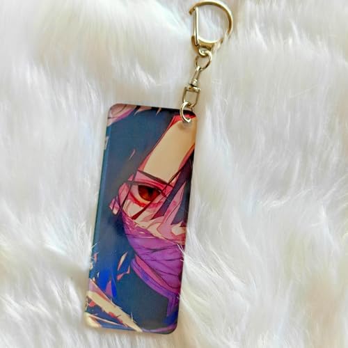 Image of Anime Acrylic Glowing Eyes Keychain | Luminous Eye Glow Key Ring | Premium Otaku Accessory for Bags, Bikes, Cars, Backpacks & Keys