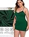 Avidlove Nightgowns for Women Sexy Slip Lingerie Sexy Chemise Nightgown Babydoll Pjs Soft Sleepwear (Dark Green, S)