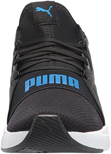 PUMA Men's Softride Rift Breeze Running Shoe, Black-Future BL, 8.5 | Image 1