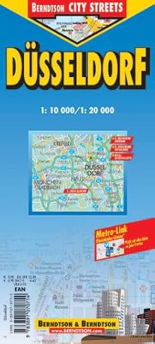 Dusseldorf (City Map) (CITY STREET) (English and German Edition)