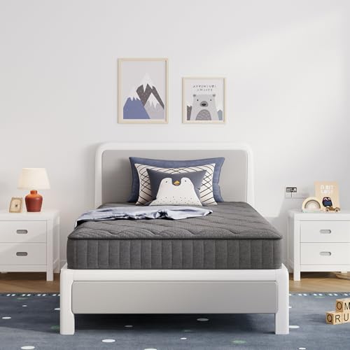 Avenco Twin Mattress, 6 Inch Twin Size Mattress in a Box for Kids, Medium Firm Hybrid Mattresses...