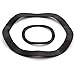 M40-M118 Wave Washers Black Spring Washer - Metal Fasteners for Industrial Applications(M118x128x0.6mm 20pcs)