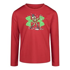 Under Armour Boys’ Long Sleeve Shirt, Crewneck, Lightweight and Breathable