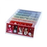 Pastillero semanal | 7 días | Formato grande | 5 Tomas al día | Anabox (Arco Iris Number)