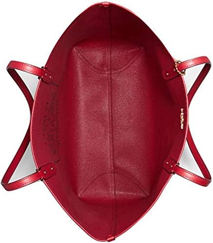 coach reversible pvc city signature tote