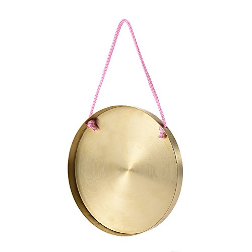 KKmoon 15 cm Mão Gongos Címbalos de Cobre Capela Ópera Instrumentos de Percussão com Rodada Jogar Ma