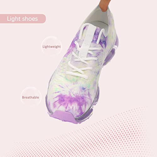 Image of LUCKY STEP Women Air Cushion Fashion Sneakers | Breathable Casual Comfortable Lightweight Walking Shoes