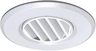 Nora Lighting NM1-RLOUVW 1 in. Round M1 Louver Trim, White