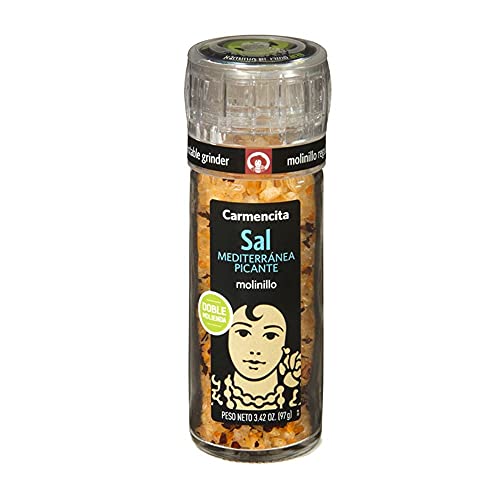 Carmencita Molinillo con Sal Mediterránea Picante, 97g Cover