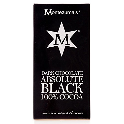 Montezumas Chocolate Absolute Black 100% cacao 100g (caja de 12)