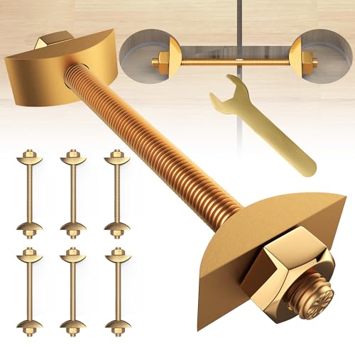 AIYOTAR Countertop Connector Bolts, M8x100mm Joint Fasteners, Furniture Fastening Kit,