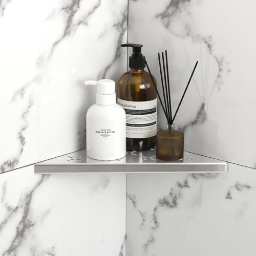 Xiarnotogi CS-LS-03 10 Inch Corner Shower Shelf, 2-Pack Shower Shelves Sus304 Stainless Steel Bathroom Shelves thumb #3