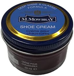Amazon M モゥブレィ シュークリームジャー 50ml チェリーレッド 靴磨き シューケア用品 靴クリーム 靴墨 水 シミ用トリートメント